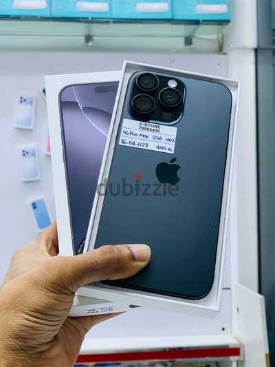 Apple - iPhone 16 Pro Max -256 GB - All Good device available ايفون
