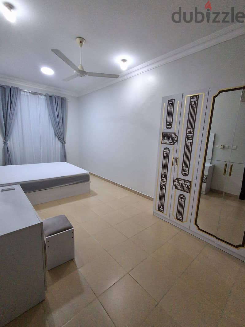 Aziba prime location 1bhk fully furnished including bill for rent 9