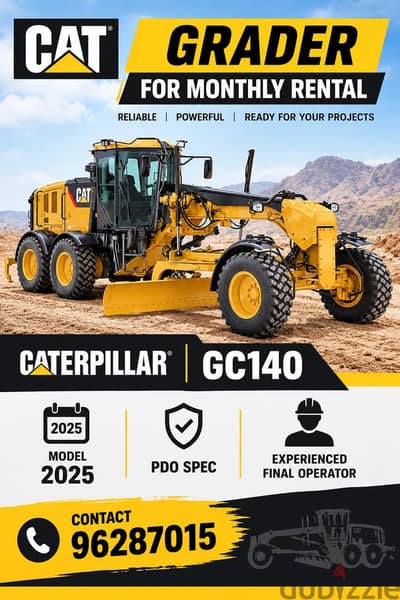 Grader For Monthly Rental 96287015