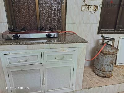 stove with cylinder good condition