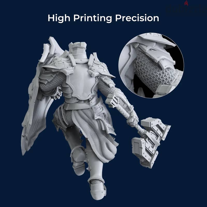 Creality-LCD 8K 3D Printer Material High Precision UV Curable Resin 4