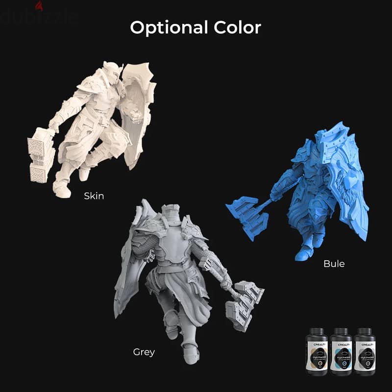 Creality-LCD 8K 3D Printer Material High Precision UV Curable Resin 7