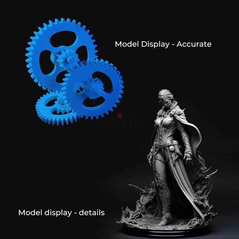Creality-LCD 8K 3D Printer Material High Precision UV Curable Resin 12