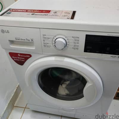 LG front load washer
