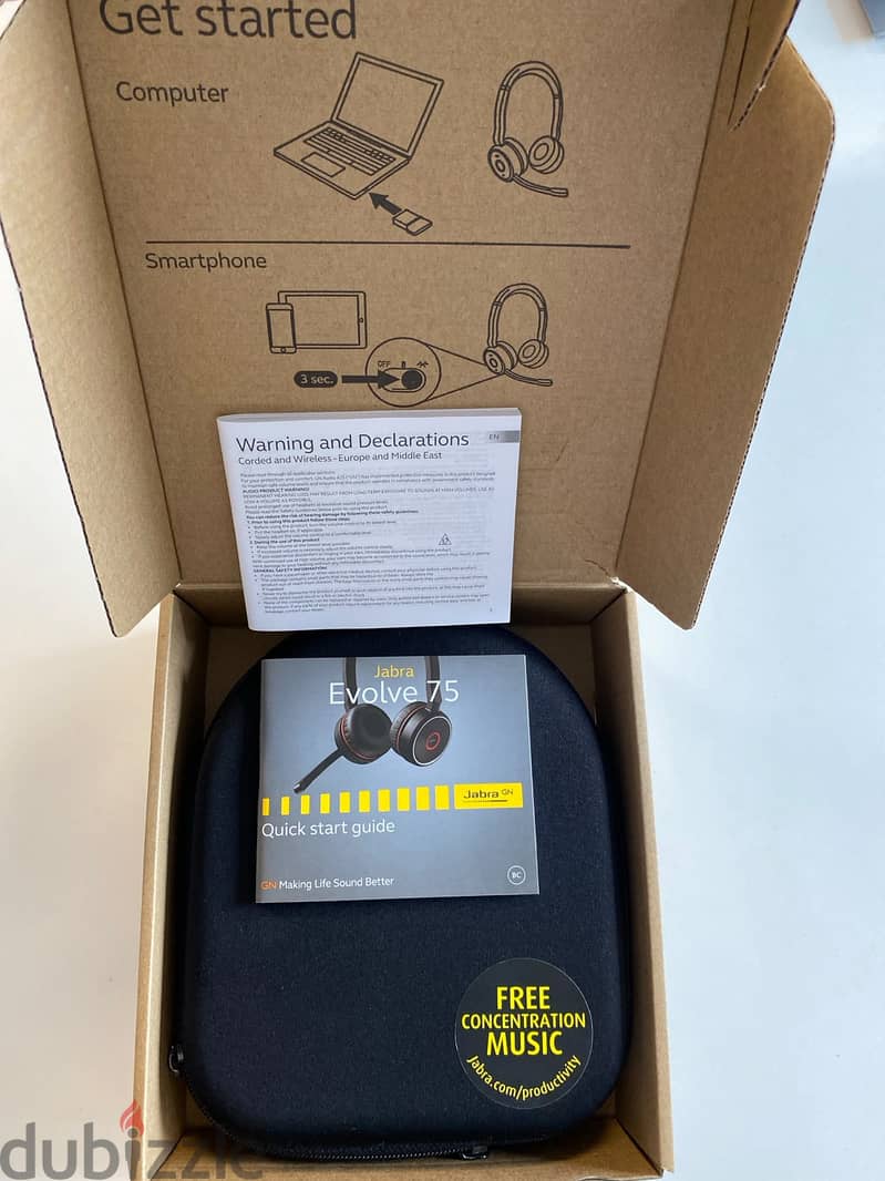 Java Evolve 75 wireless headset 5