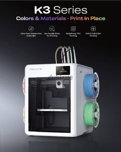 New! Coming Soon! Creality-K3 Flagship 3D Printer.  Beyond Nozzles\Conquer Materials. Pre-Order No