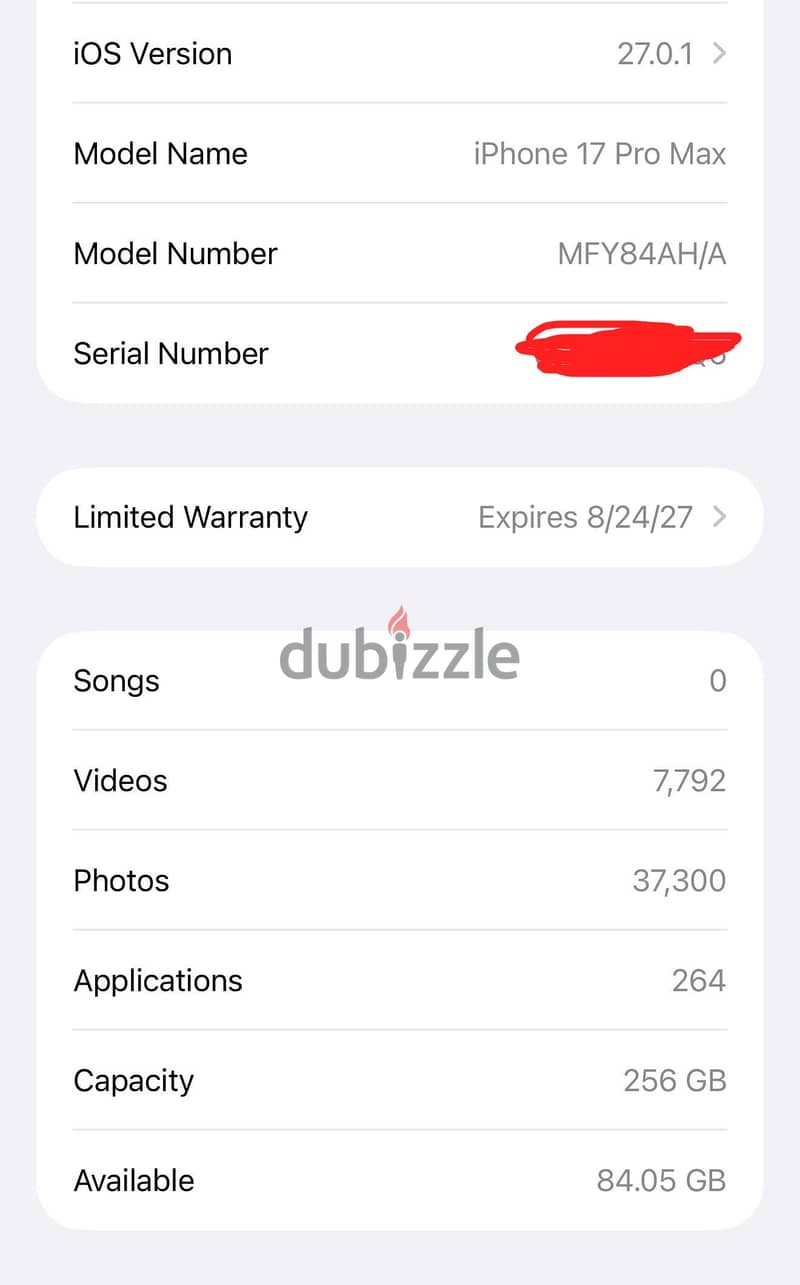 ايفون iPhone 17 Pro Max Middle East 2