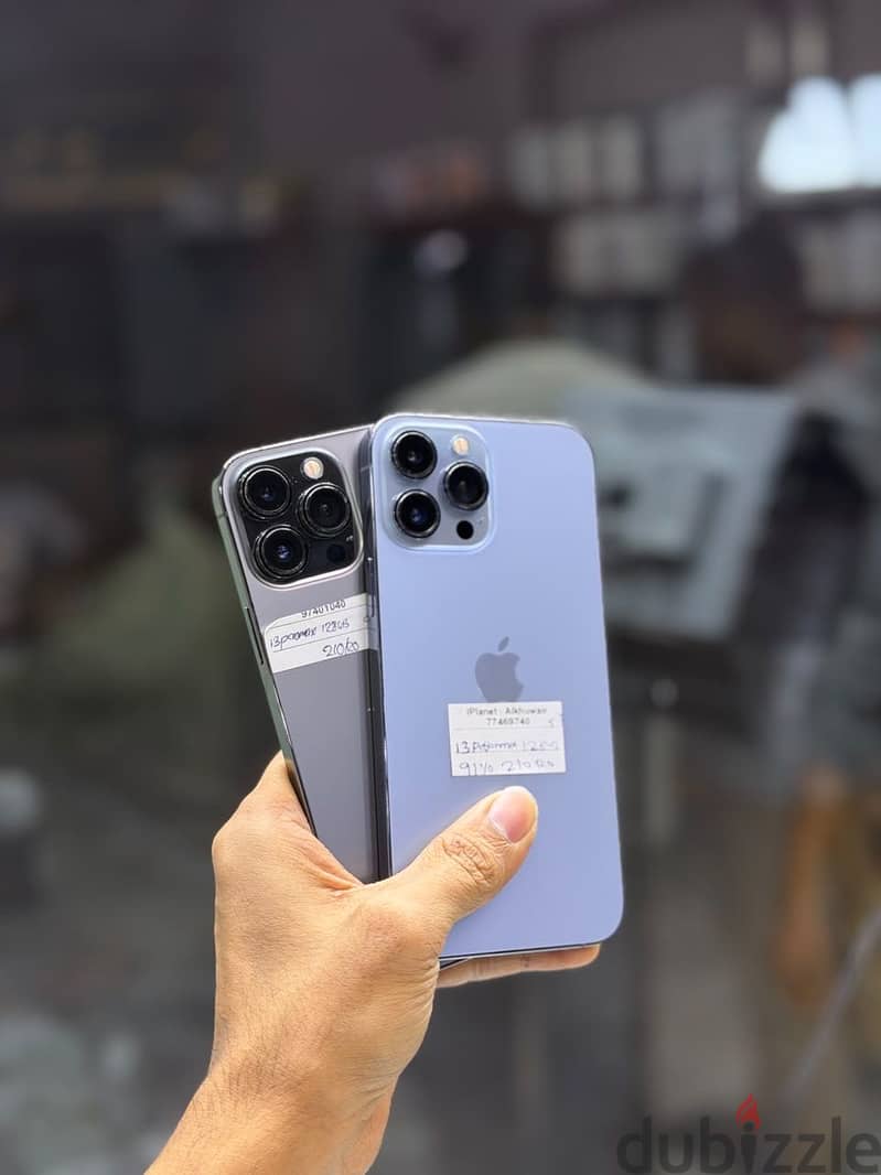 Apple - iPhone 13 Pro/13 Pro Max 128 GB - 14 Pro Max 256 GB - ايفون 2
