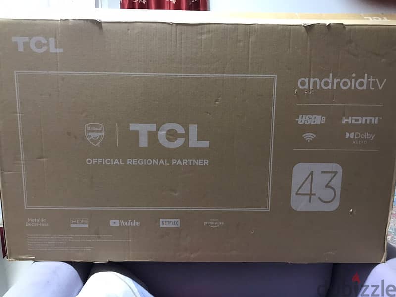 Tcl android smart tv 43inchs is available for sale 2