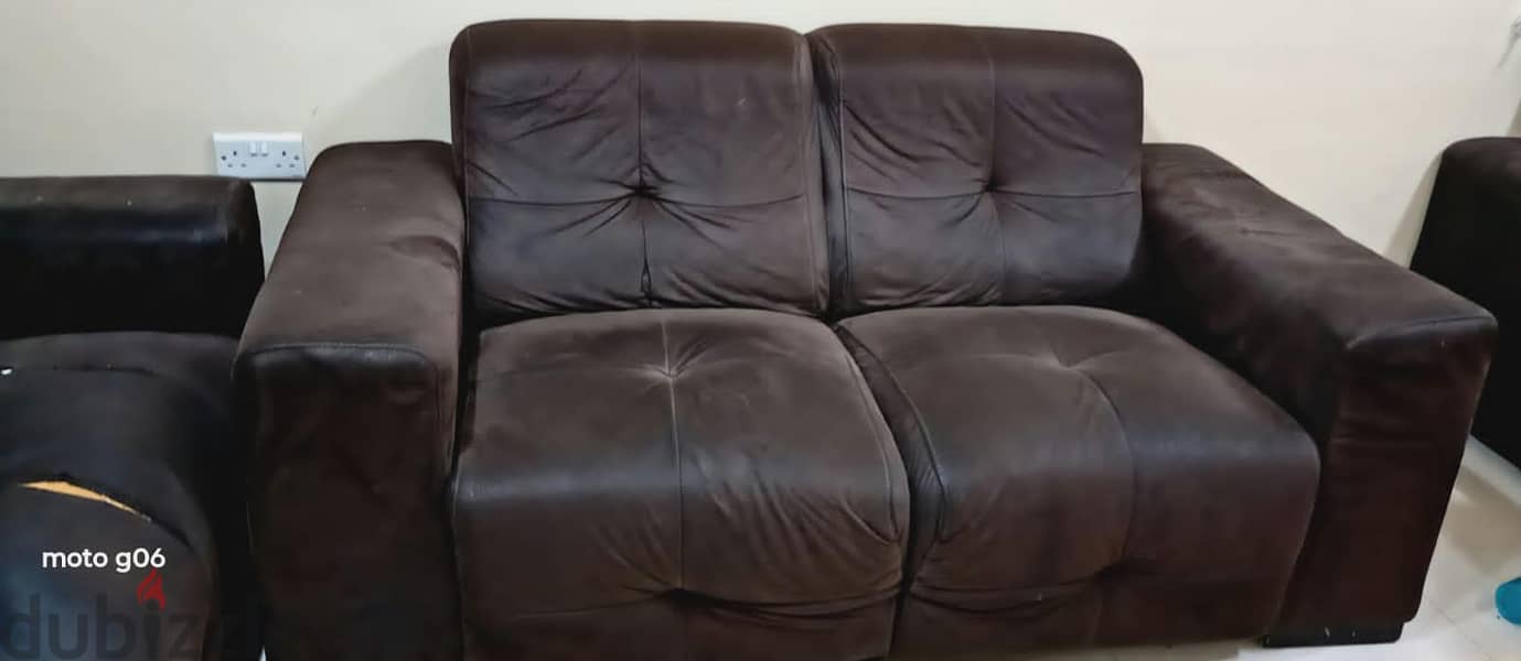 very comfortable used sofa for urgent sale 1