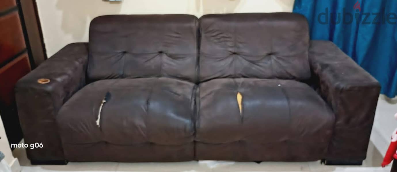 very comfortable used sofa for urgent sale 2