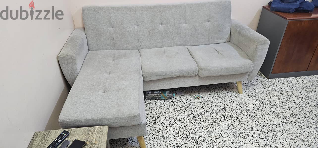 L shape Sofa 3 seater 1