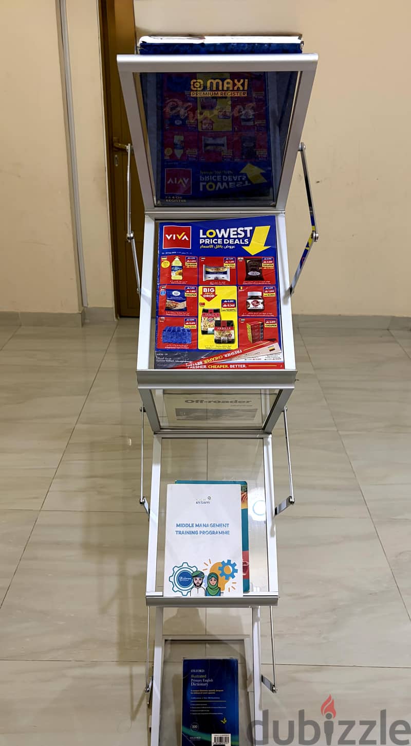 Foldable Book/ Magazine stand for sale 3