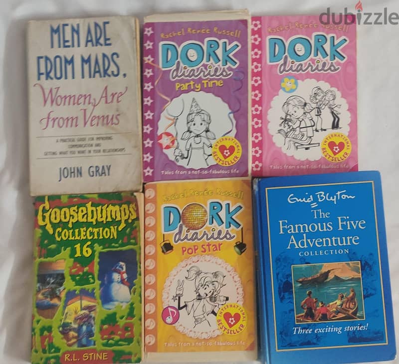 books Each for 1 omr 3