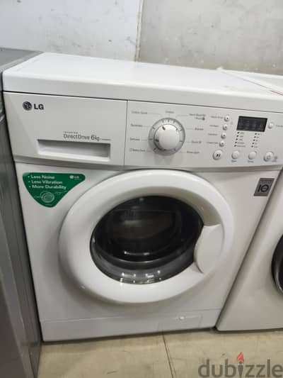 LG washing machine 6 kg