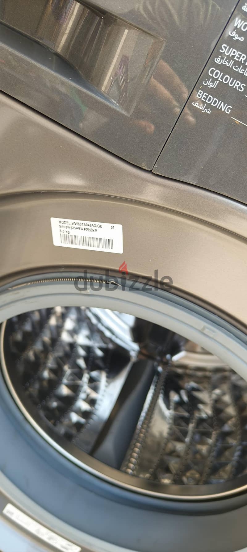 Samsung 8kg washing machine in good condition and reasonable price 3