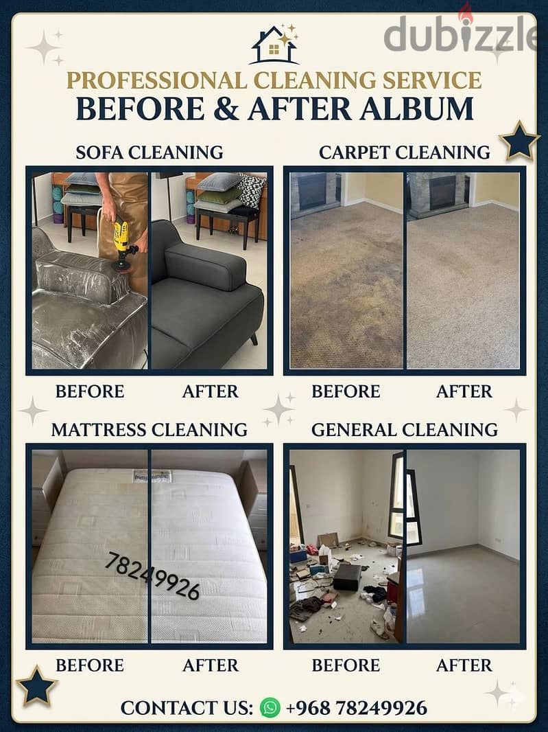 House, Sofa, Carpet, Mattress, Curtains cleaning service Available 1
