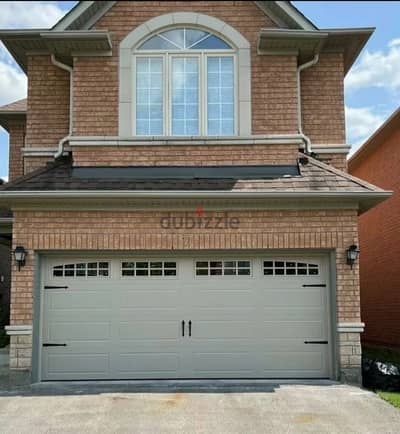 insulated Aluminum GI Rolling Shutter  Cold Store Garage Door Automation Industrial Sectional Over