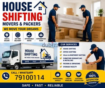 House shifting villa shifting movers and packer transport 7ton 10ton