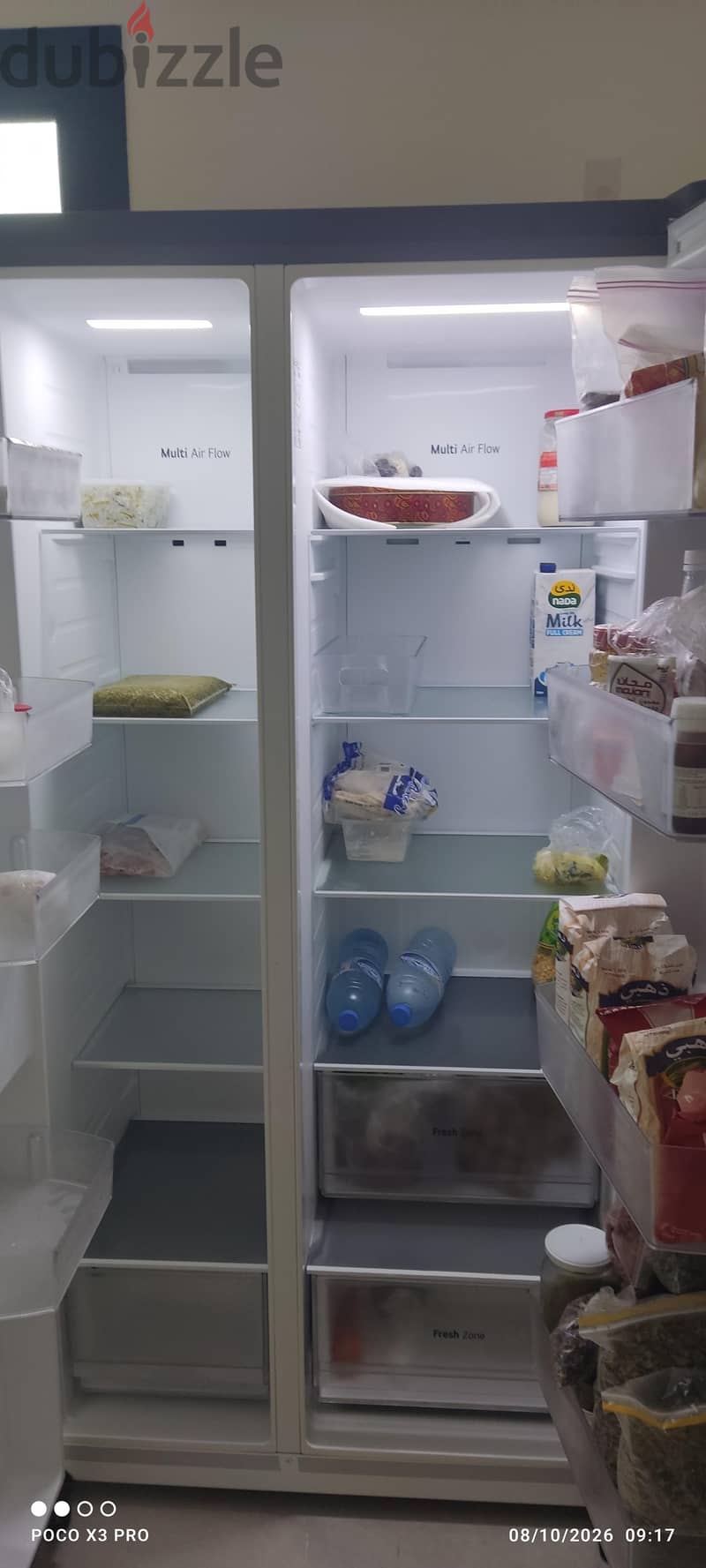 LG Double-Door Refrigerator & Freezer – Used 1