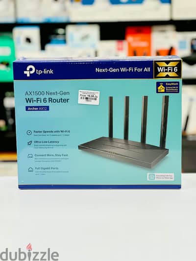 Brand New TP-Link WiFi 6 Router in Oman | High Coverage | Call: 94333521
