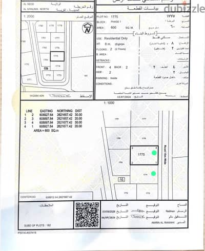 Land for Sale - أرض للبيع في المنومه شمال