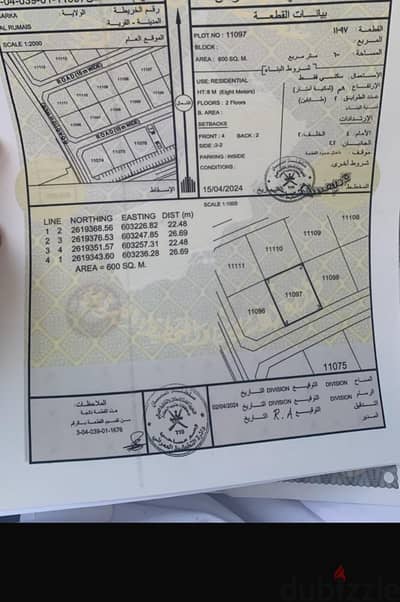 Land for Sale in Barkah - أرض للبيع في بركاء