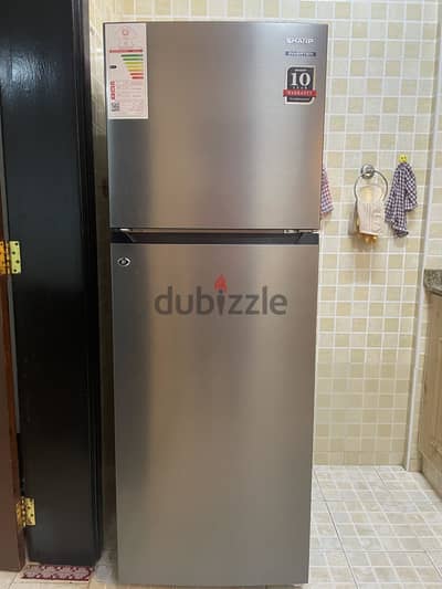 Sharp 450 LTR refrigerator 2 months old