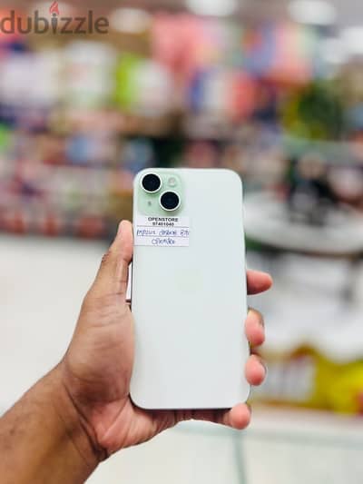 Apple - iPhone 15 plus -256 GB - Awesome working performance ايفون