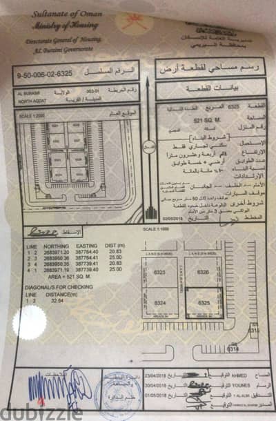 For Sale | Residential & Commercial Land in North Aqdat – Al Buraimi