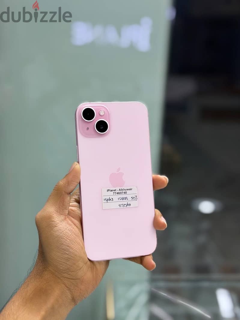 Apple - iPhone 15-128/256 GB - 15 Plus 128 GB - ايفون - Fine device 2