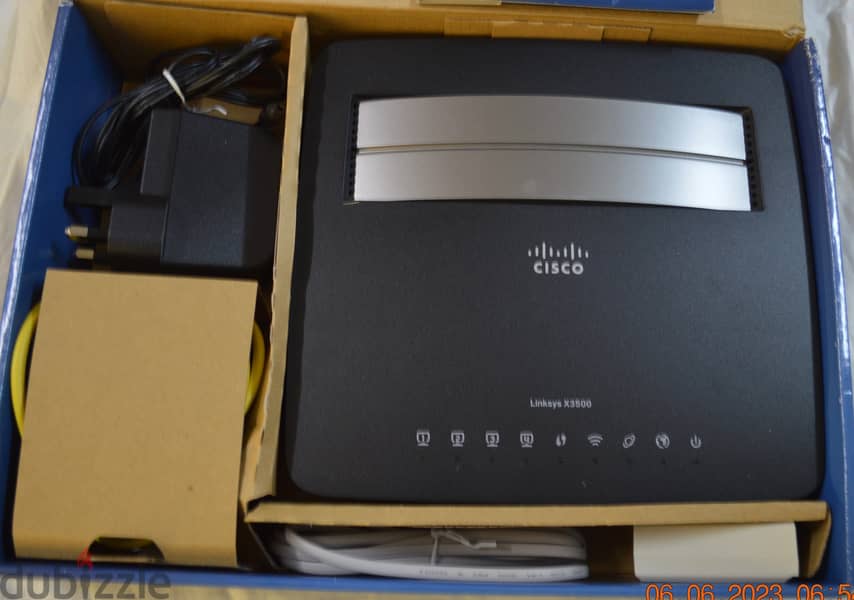 Linksys X3500 N750 ADSL2+ Modem Router 4