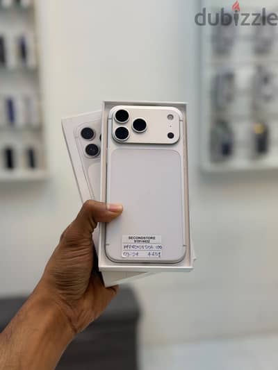 Apple - iPhone 17 Pro Max 256 GB - ايفون - Warranty piece - Good