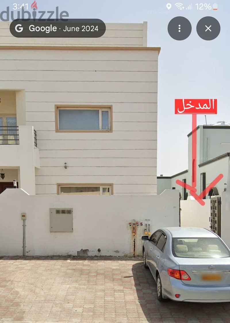 flat for rent in Mabilah , 2nd entry from express way 11