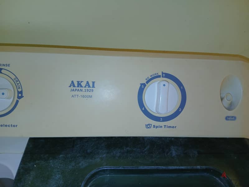 Akai. 16 kg semi automatic washing machine 4