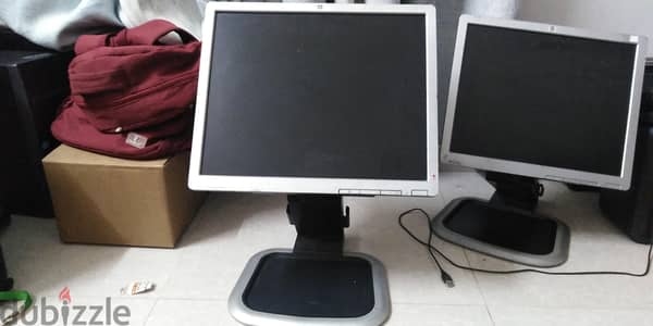 13 inch and 15 inch computer monitor 5 pcs