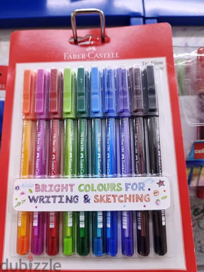 multi colour pens