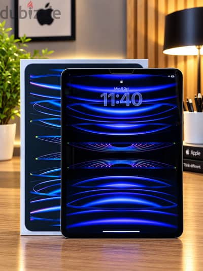 Apple iPad Pro M2 11-inch 128GB Wi-Fi+Cellular Silver | 93% Battery Health | Super Clean Device.