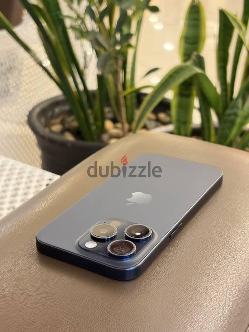 Apple - iPhone 15 Pro 256 gb Blue 91 % battery health 4