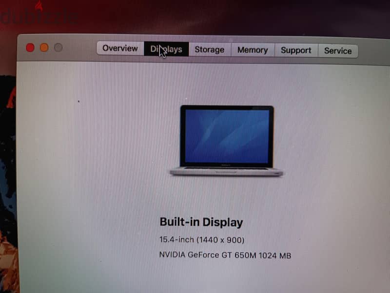 Mac book pro i7 2