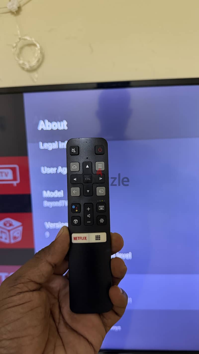 TCL 43” 4K UHD Android Smart TV 1