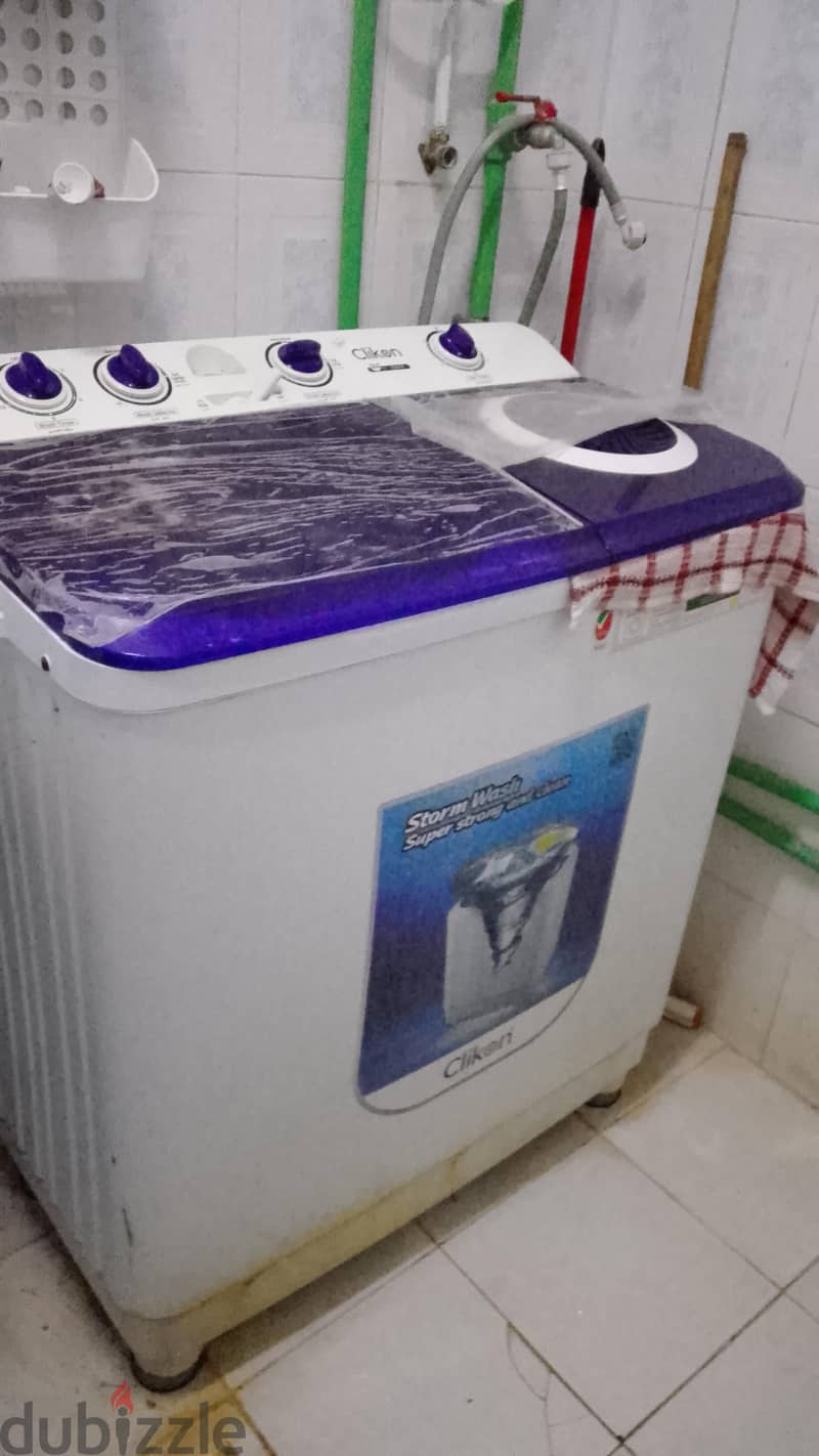 AC & washing machine & 4 shelf rack on sales 2