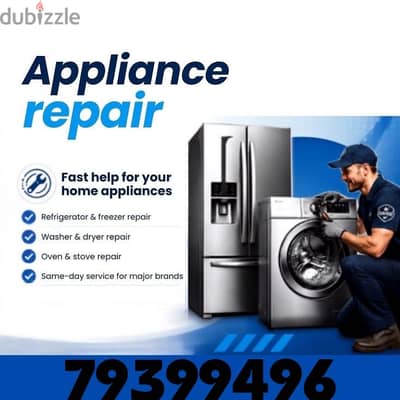 Refrigerator Washing Machine Ac Oven Stove Dishwasher Do Repair