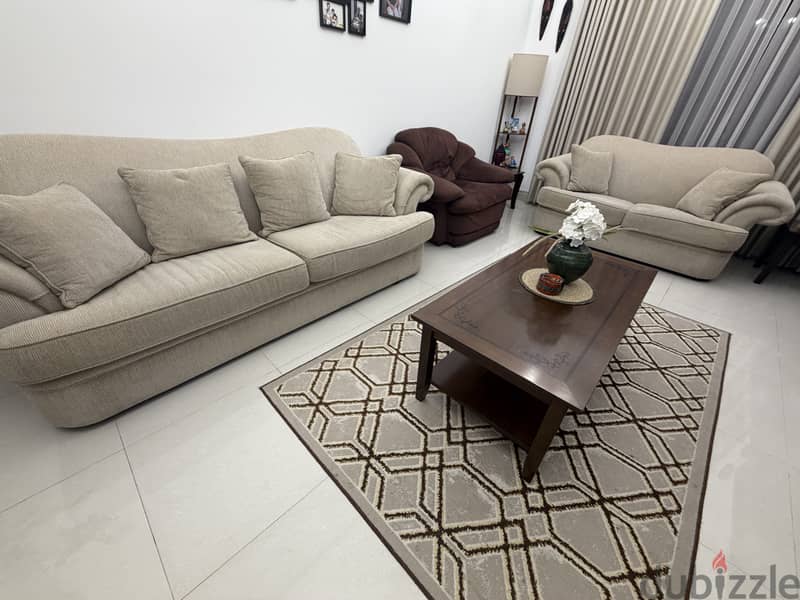 Sofa and carpet 1