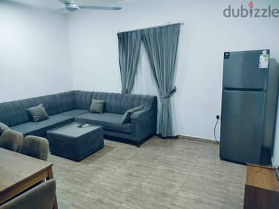 Furniture flat 2 bedroom in et elkhwair  included all bills good lo