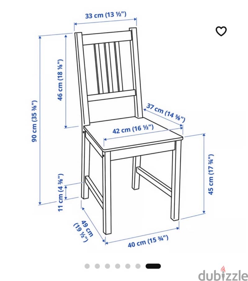 Vihals extendible table + chairs (and cushions) 3