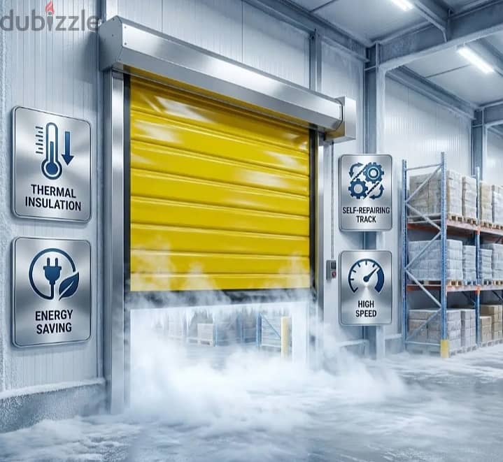 High Speed,Fast Action,Pvc Doors Rolling shutters Garage door 2