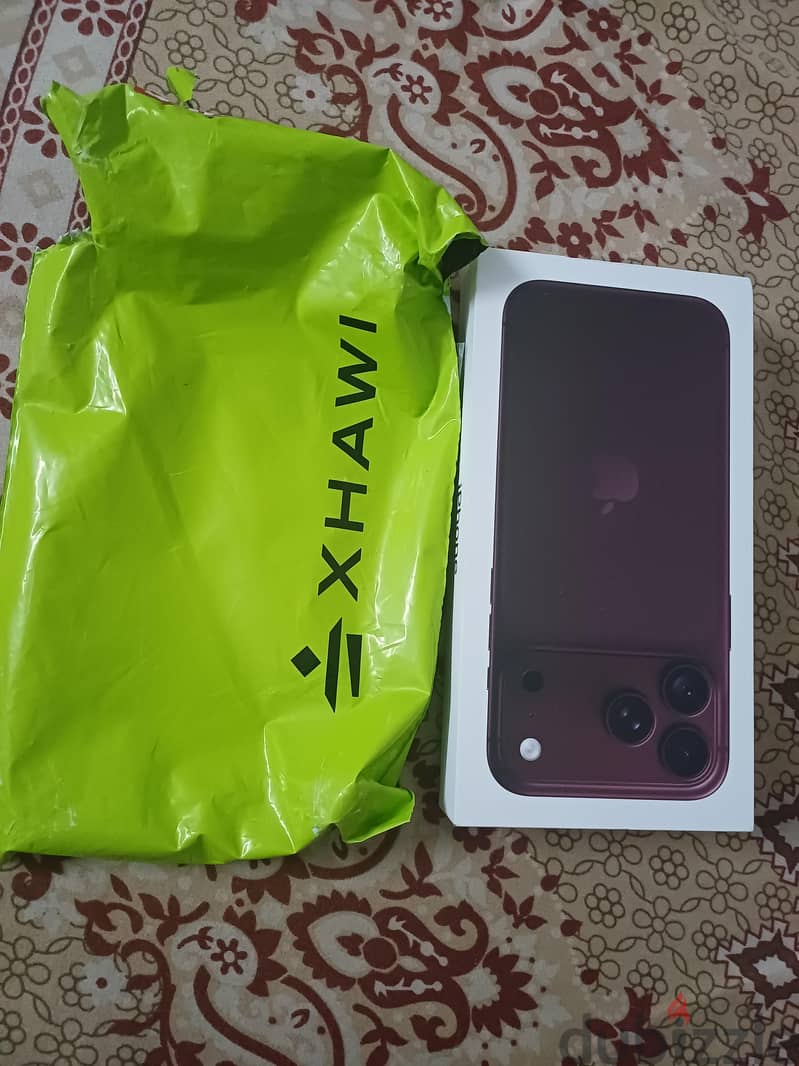 iphone 18 pro max 256 GB bargandi(nano sime+ esim 3