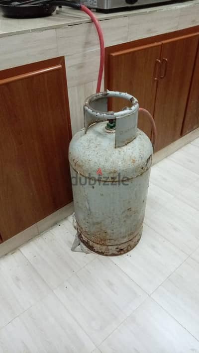 gas cylinder with stove