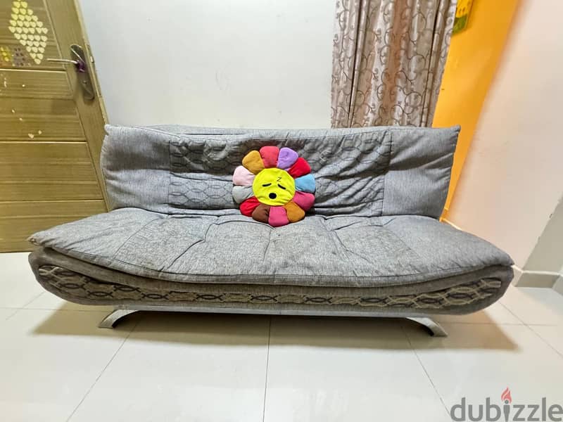 Sofa cum bed used 3